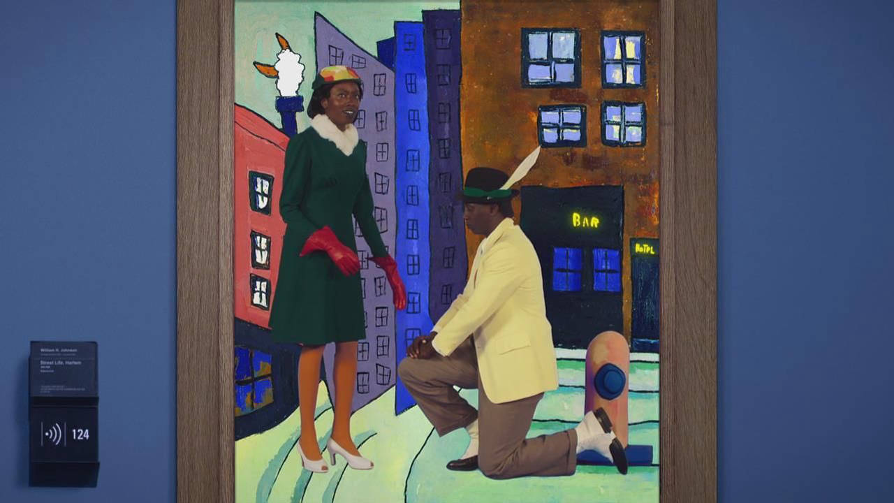 Street Life, Harlem - William H. Johnson (1/3)